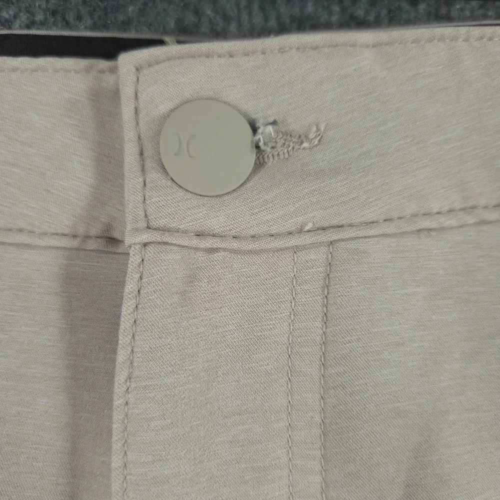 Hurley Men's 38 Beige Hybrid Spacedye Chino Walk Shorts HMS24-08577